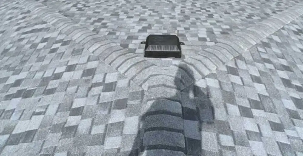 Finished roofline detail, Severn