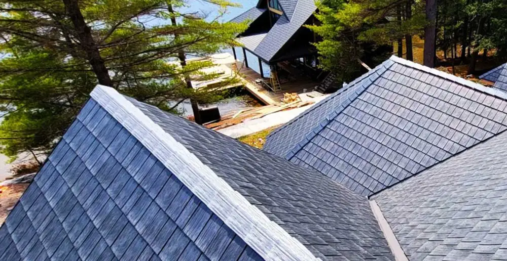 Steep-slope shingle roof, Orillia area