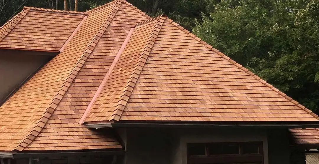 A & G Roofing completed roofing project showing shingle detail